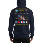 USS Dwight D. Eisenhower (CVN-69) 1984-85 Cruise Hoodie