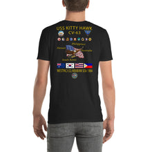Load image into Gallery viewer, USS Kitty Hawk (CV-63) 1984 Cruise Shirt