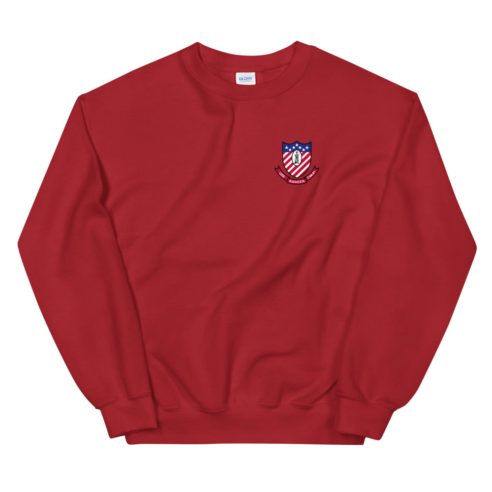 USS Ranger (CVA-61) Ship's Crest Sweatshirt