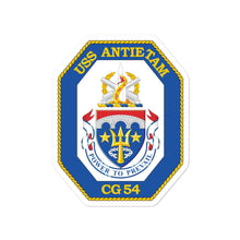 Load image into Gallery viewer, USS Antietam (CG-54) Ship&#39;s Crest Vinyl Sticker