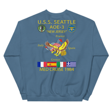 Load image into Gallery viewer, USS Seattle (AOE-3) 1984 Cruise Sweatshirt - CUSTOM
