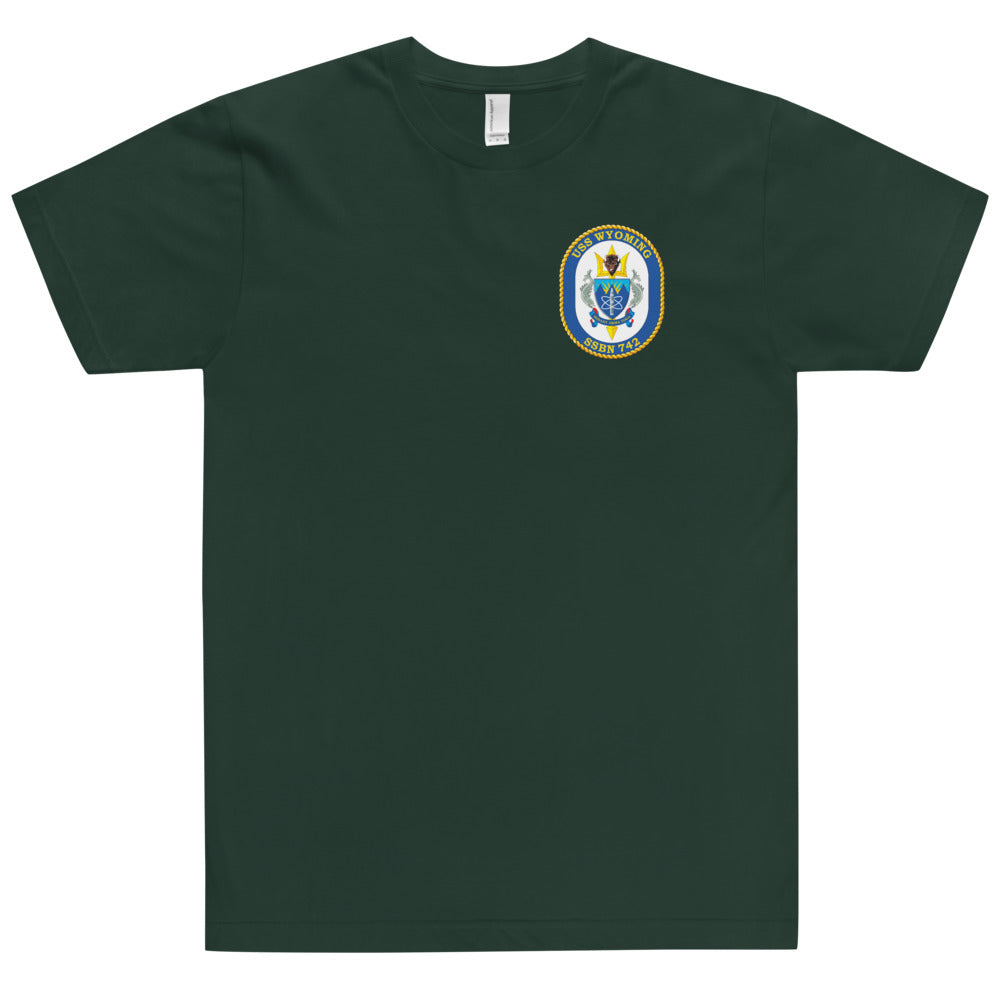 USS Wyoming (SSBN-742) Ship's Crest Shirt