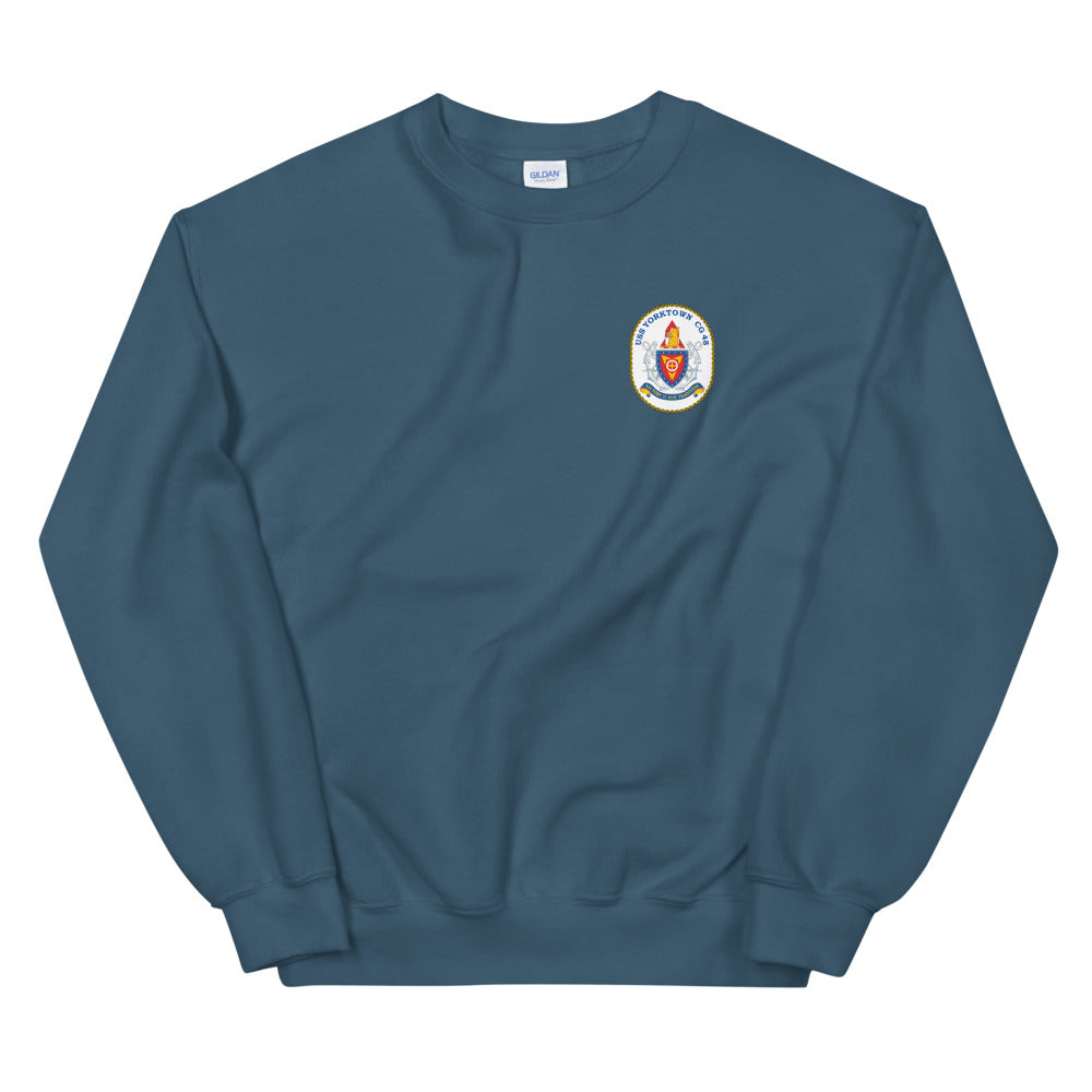 USS Yorktown (CG-48) Ship's Crest Sweatshirt
