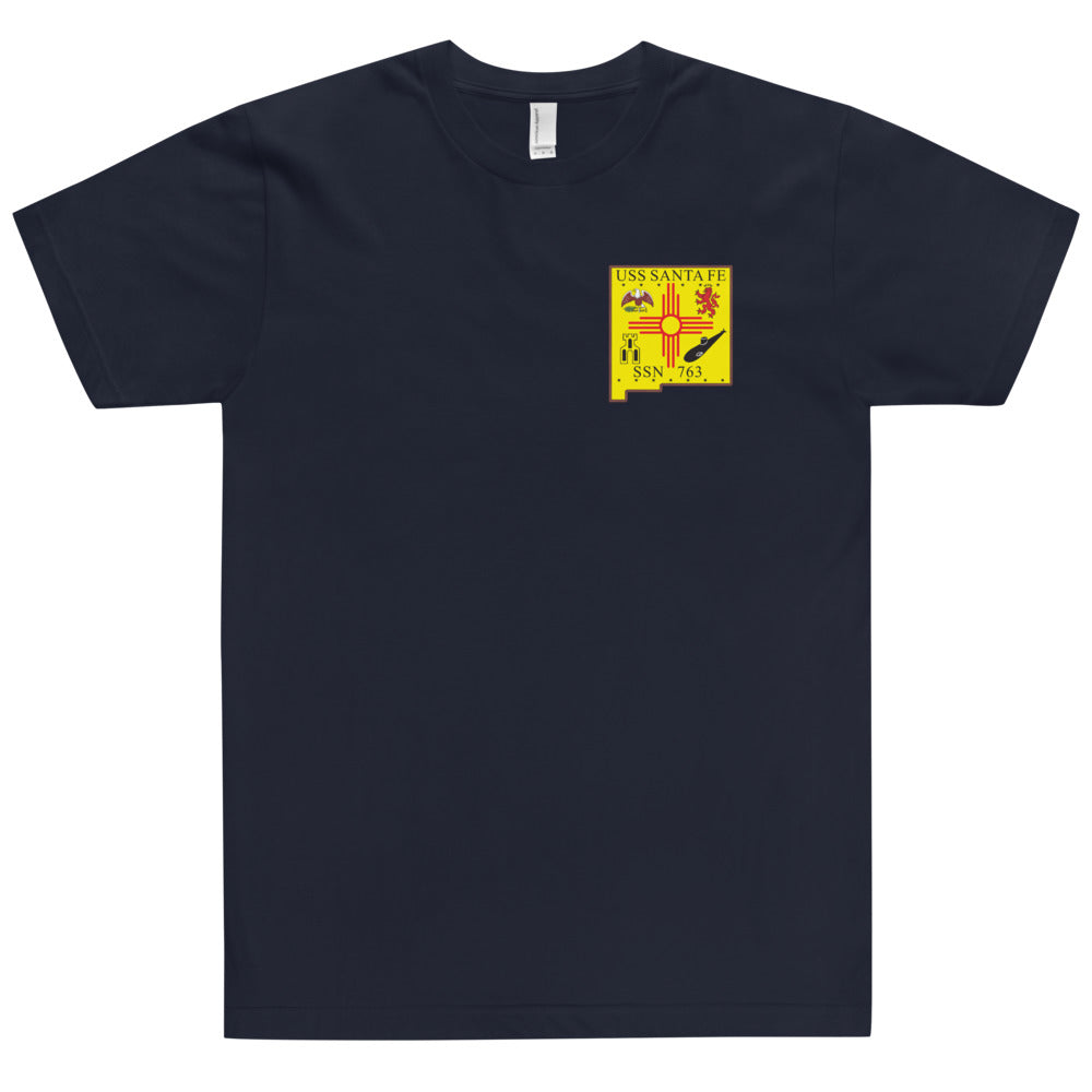 USS Santa Fe (SSN-763) Ship's Crest Shirt