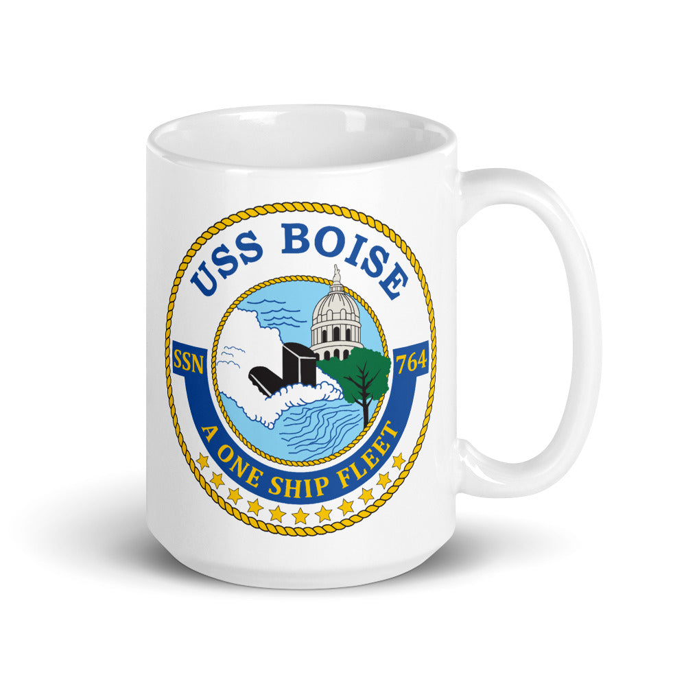 USS Boise (SSN-764) Ship's Crest Mug