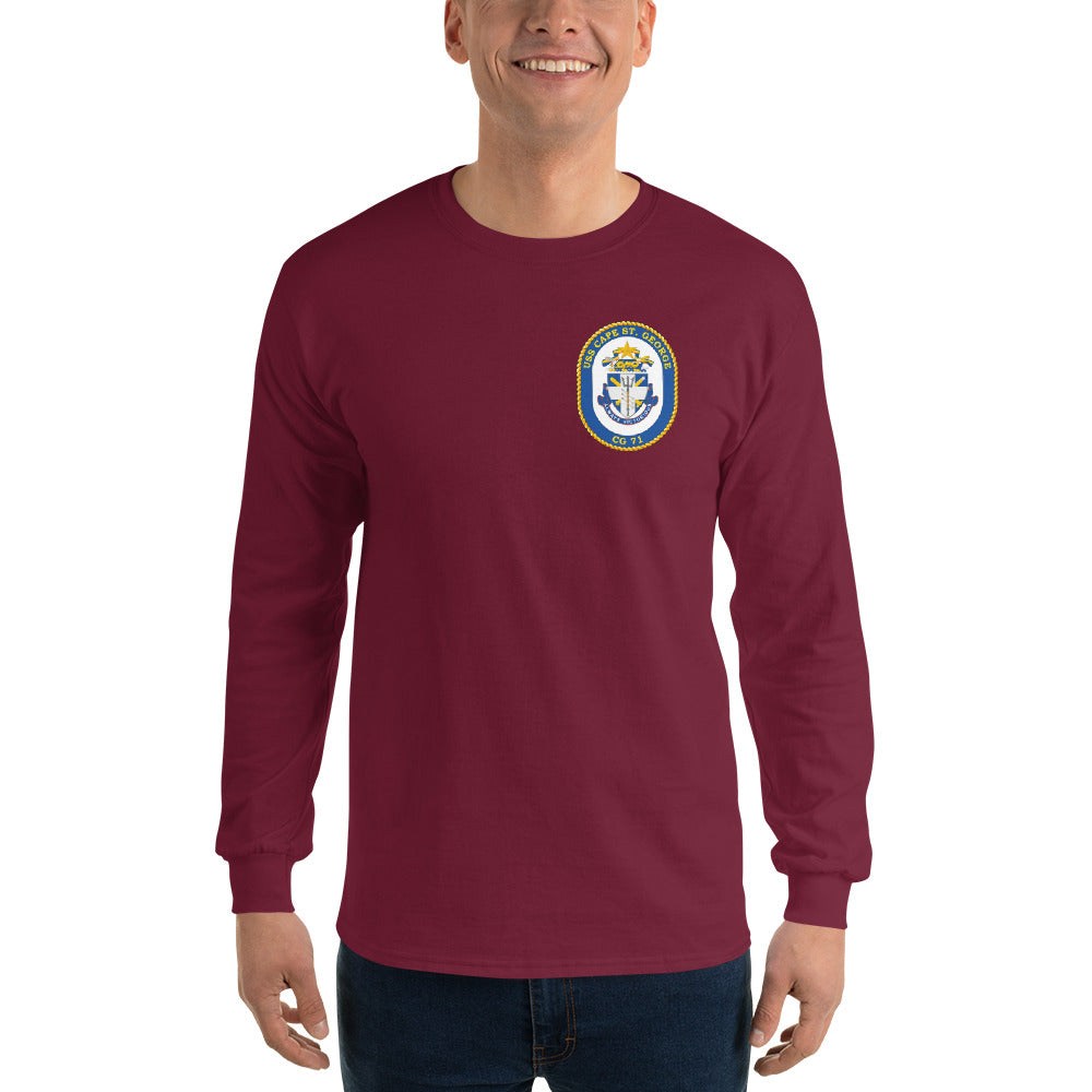 USS Cape St George (CG-71) 1994-95 Long Sleeve Cruise Shirt