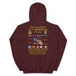 USS America (CV-66) 1995-96 Cruise Hoodie - FAMILY