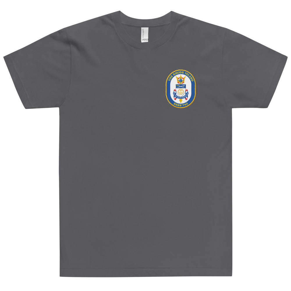 USS Rhode Island (SSBN-740) Ship's Crest Shirt