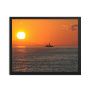 USS Higgins (DDG-76) Framed Ship Photo