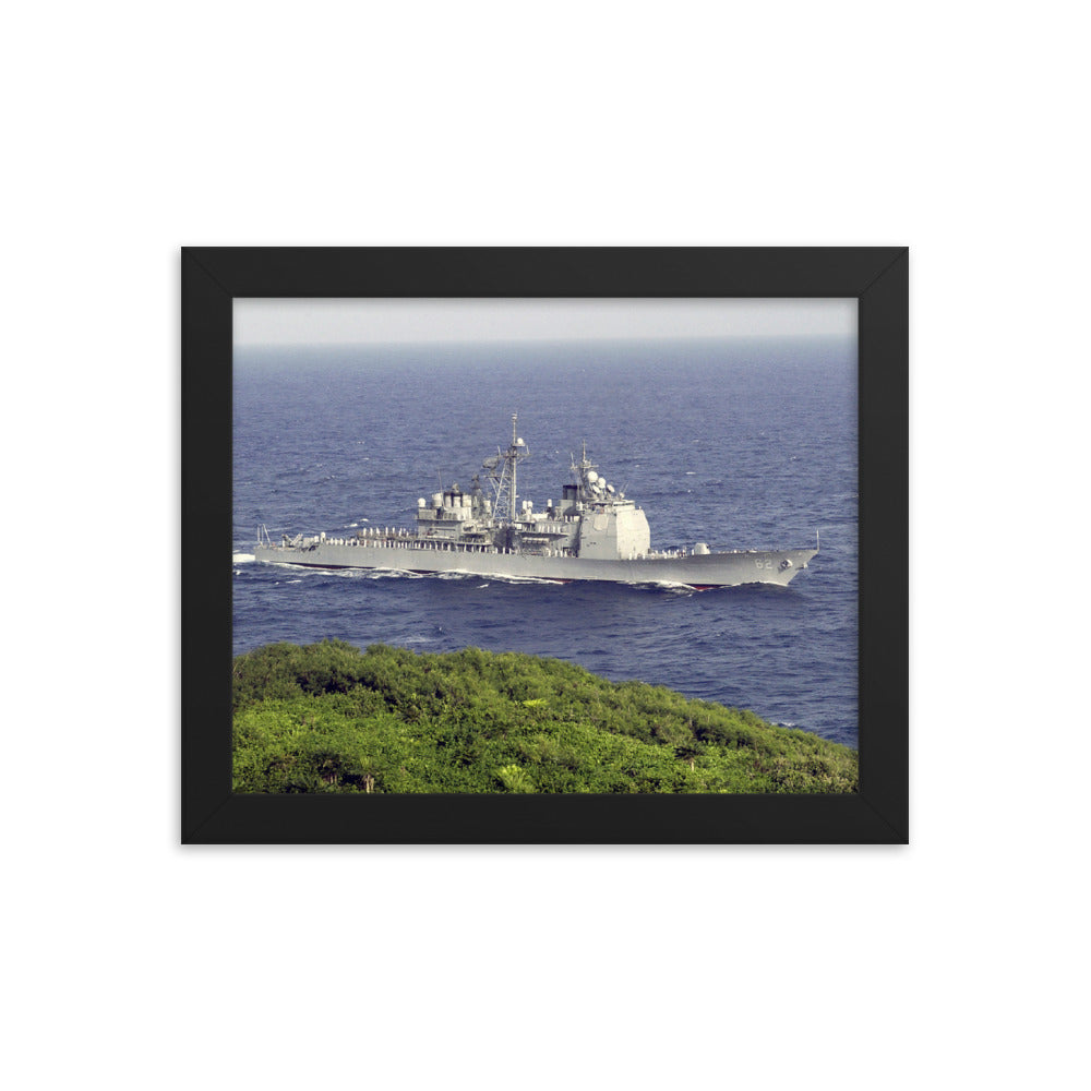 USS Chancellorsville (CG-62) Framed Ship Photo