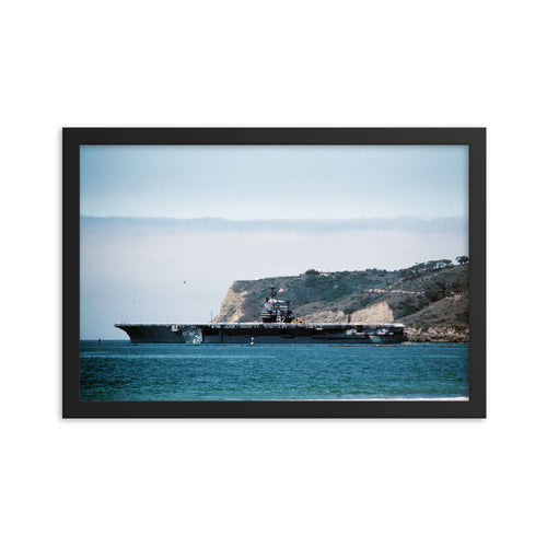 USS independence (CV-62) Framed Ship Photo