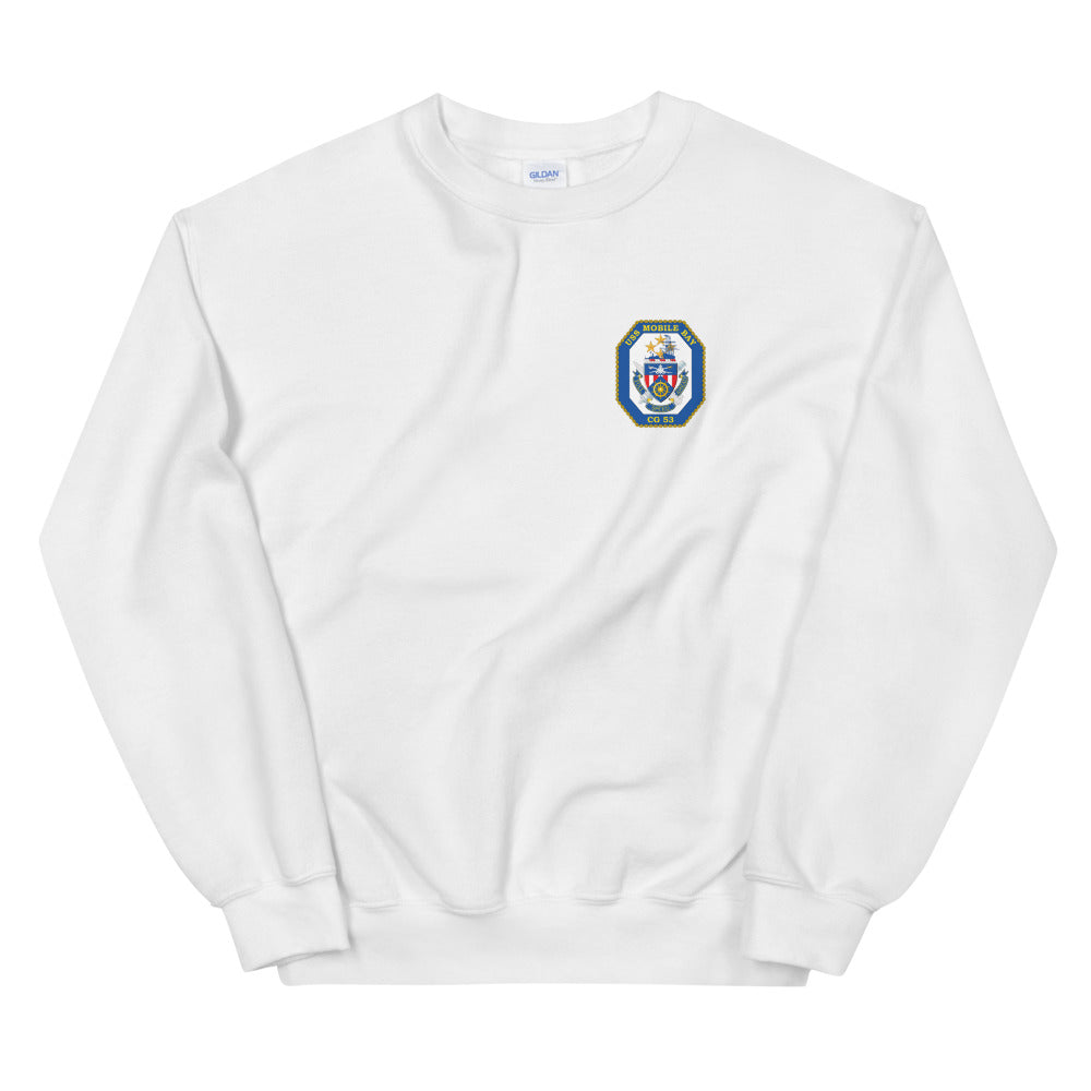 USS Mobile Bay (CG-53) Ship's Crest Sweatshirt