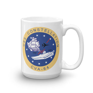 USS Constellation (CVA-64) Ship's Crest Mug