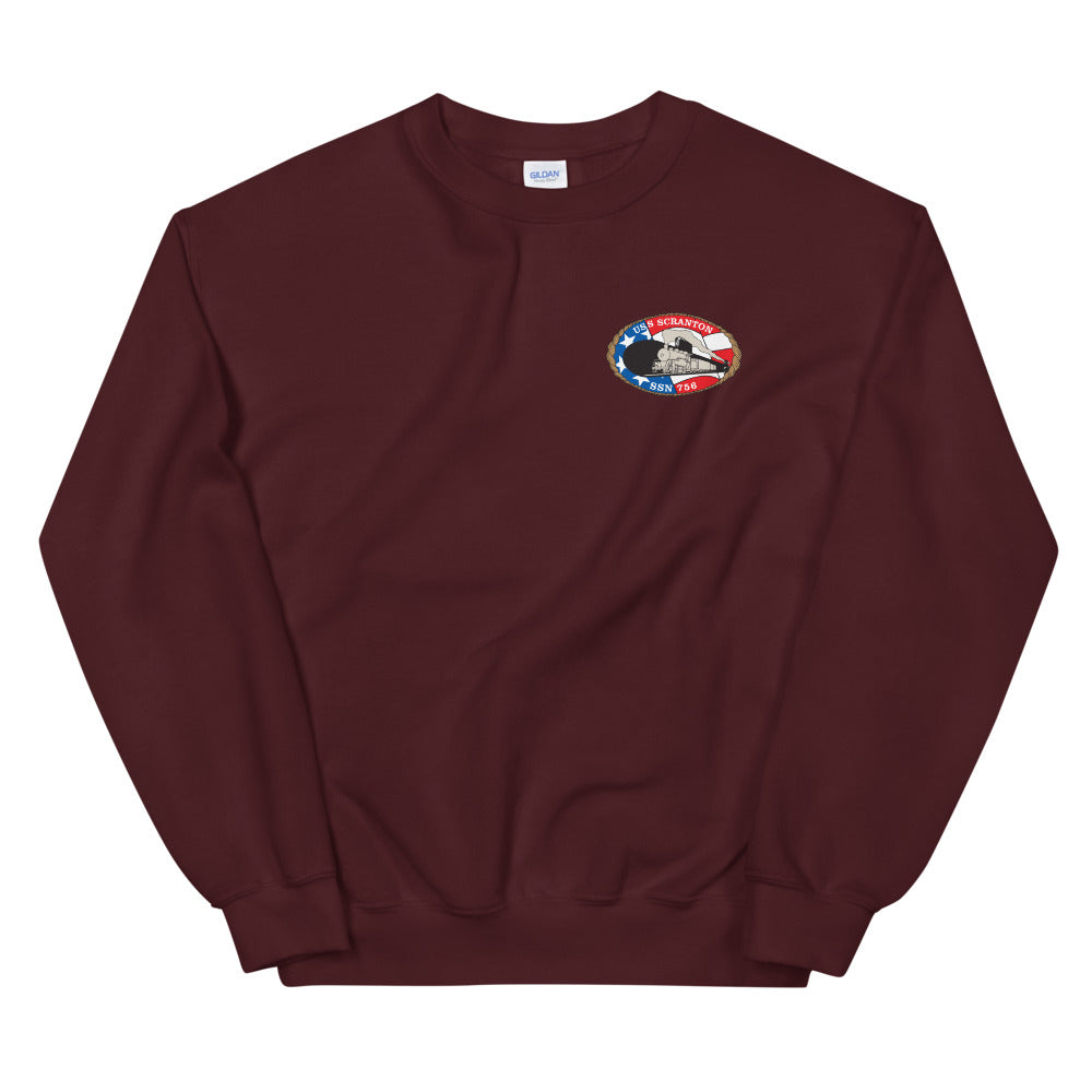 USS Scranton (SSN-756) Ship's Crest Sweatshirt