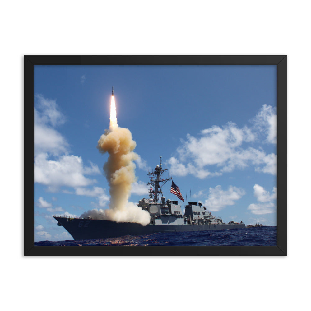 USS Fitzgerald (DDG-62) Framed Ship Photo