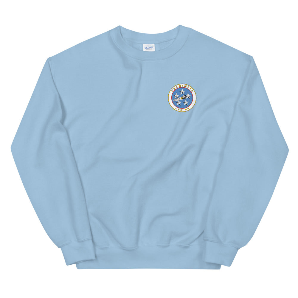 USS Nimitz (CVN-68) Ship's Crest Sweatshirt