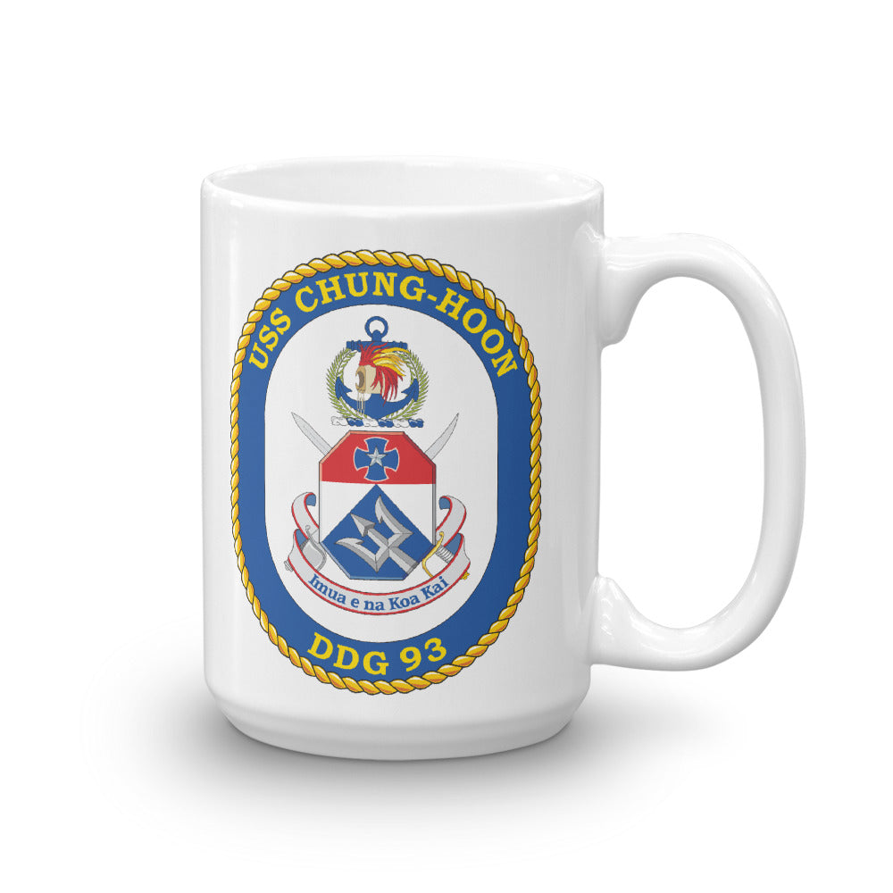 USS Chung-Hoon (DDG-93) Ship's Crest Mug