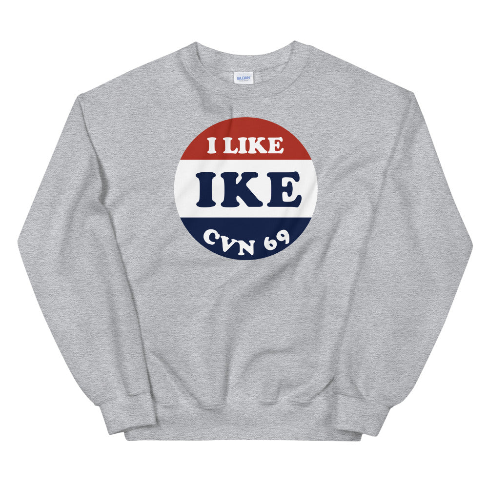 USS Dwight D. Eisenhower (CVN-69) I Like Ike Sweatshirt