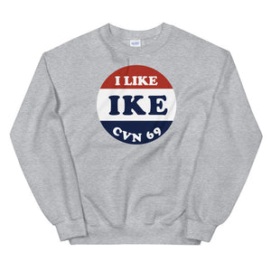 USS Dwight D. Eisenhower (CVN-69) I Like Ike Sweatshirt