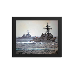 USS James E. Williams (DDG-95) Framed Ship Photo