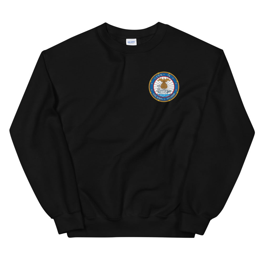 USS John C. Stennis (CVN-74) Persian Gulf Yacht Club Sweatshirt