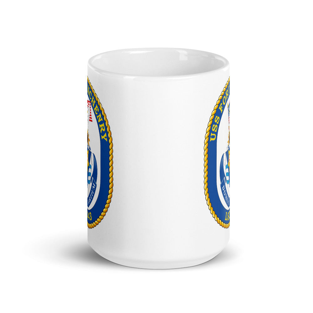 USS Fort McHenry (LSD-42) Ship's Crest Mug