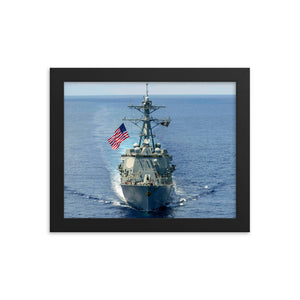 USS Kidd (DDG-100) Framed Ship Photo