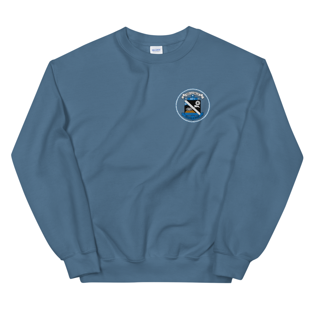 USS LaSalle (AGF-3) Ship's Crest Sweatshirt