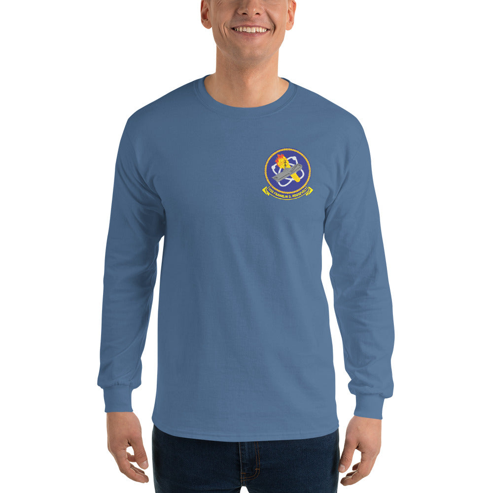 USS Franklin D. Roosevelt (CVA-42) 1962-63 Long Sleeve Cruise Shirt