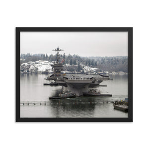 USS John C. Stennis (CVN-70) Framed Ship Photo