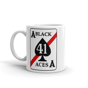 VFA-41 Black Aces Squadron Crest Mug