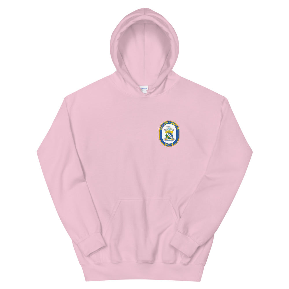 USS New Orleans (LPD-18) Ship's Crest Hoodie