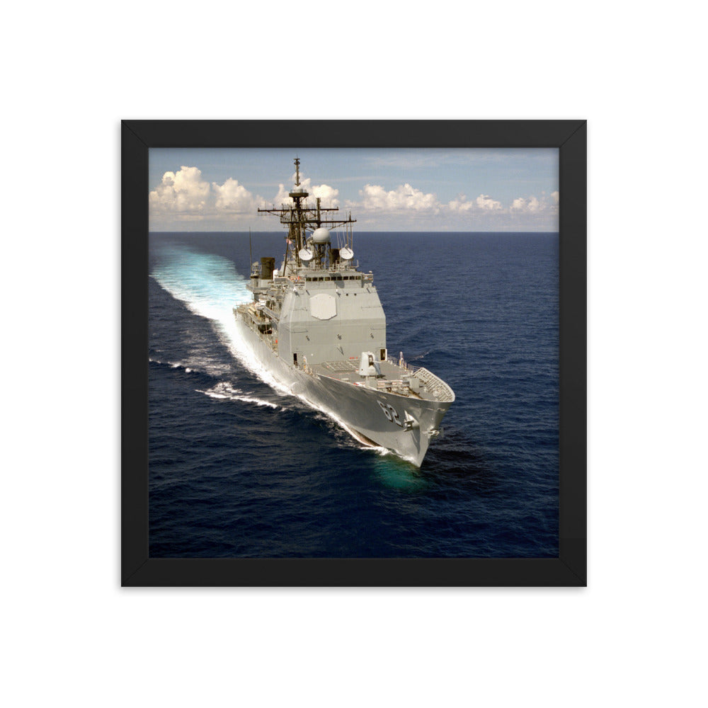 USS Chancellorsville (CG-62) Framed Ship Photo