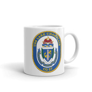 USS Lake Champlain (CG-57) Ship's Crest Mug