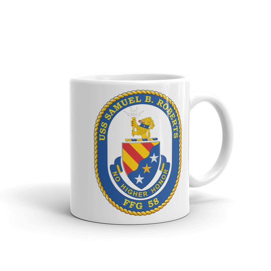 USS Samuel B. Roberts (FFG-58) Ship's Crest Mug