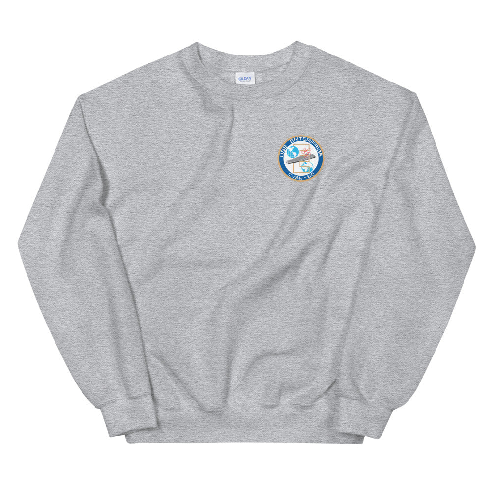 USS Enterprise (CVAN-65) Ship's Crest Sweatshirt