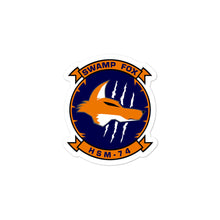 Load image into Gallery viewer, HSM-74 Swamp Foxes Squadron Crest Vinyl Sticker