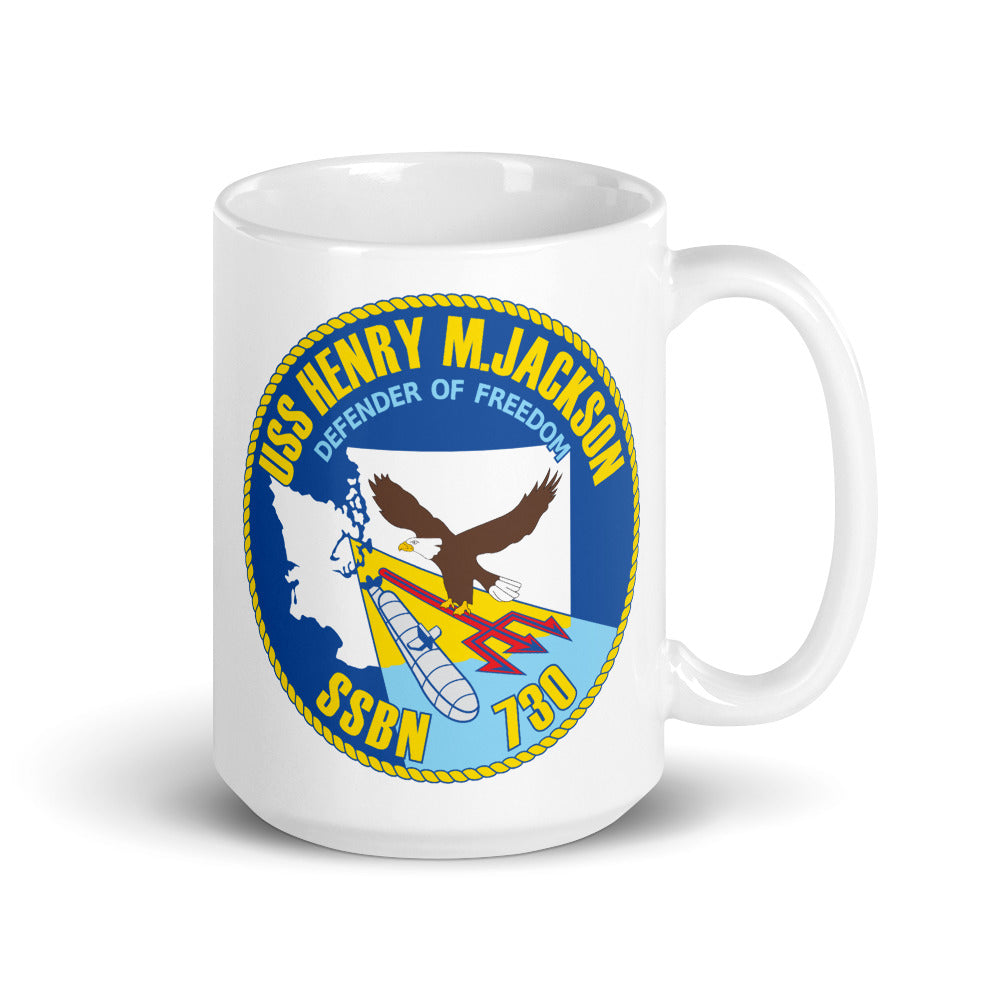 USS Henry M. Jackson (SSBN-730) Ship's Crest Mug