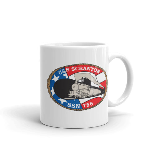 USS Scranton (SSN-756) Ship's Crest Mug