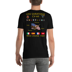 USS Saratoga (CV-60) 1984 Cruise Shirt