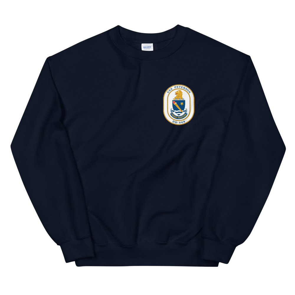 USS Peterson (DD-969) 1994-95 Cruise Sweatshirt