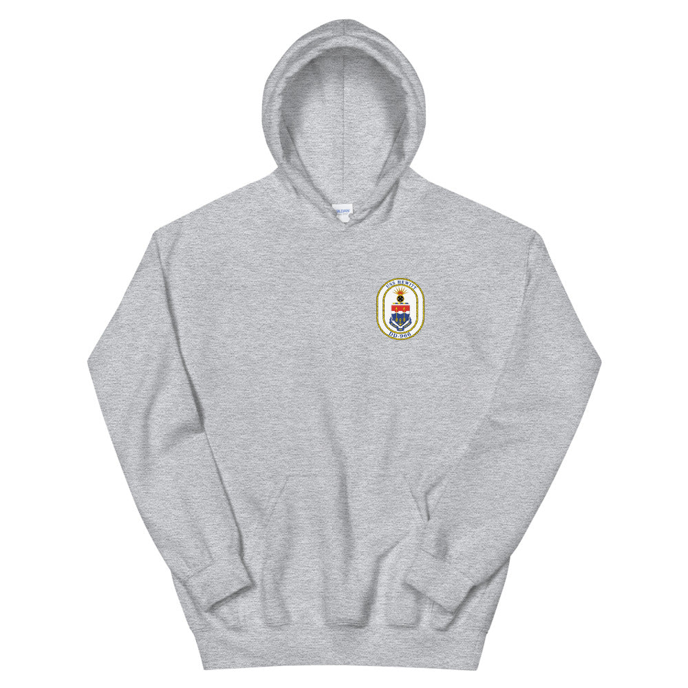USS Hewitt (DD-966) Ship's Crest Hoodie