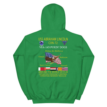 VFA-143 Pukin' Dogs 2019-20 Cruise Shirt Hoodie