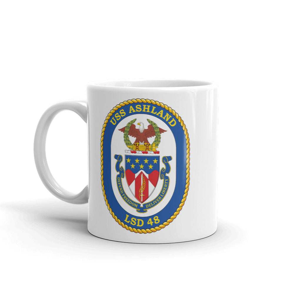 USS Ashland (LSD-48) Ship's Crest Mug