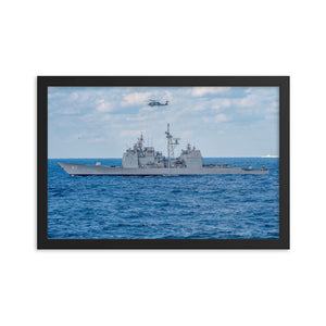USS Shiloh (CG-67) Framed Ship Photo