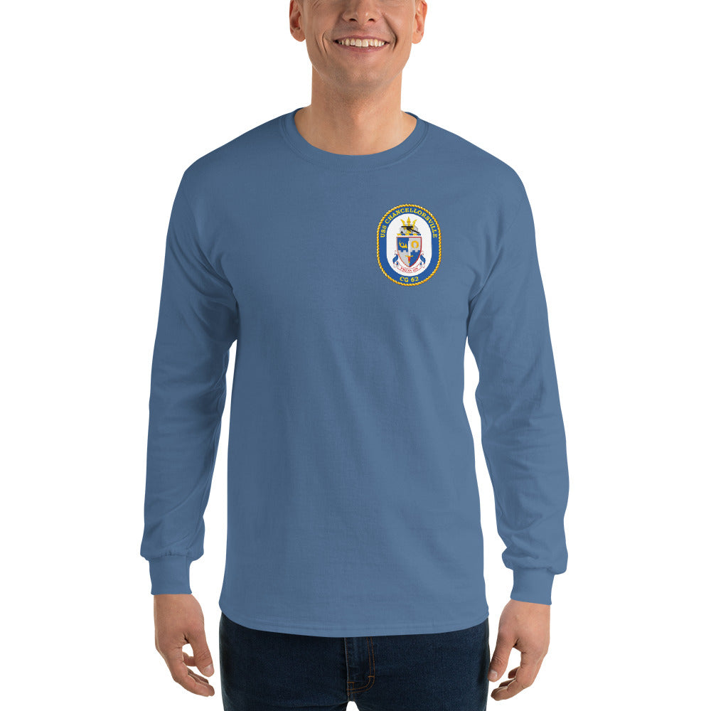 USS Chancellorsville (CG-62) 1995 Long Sleeve Cruise Shirt