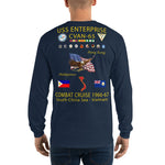 USS Enterprise (CVAN-65) 1966-67 Long Sleeve Cruise Shirt