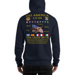 USS America (CV-66) 1995-96 Cruise Hoodie