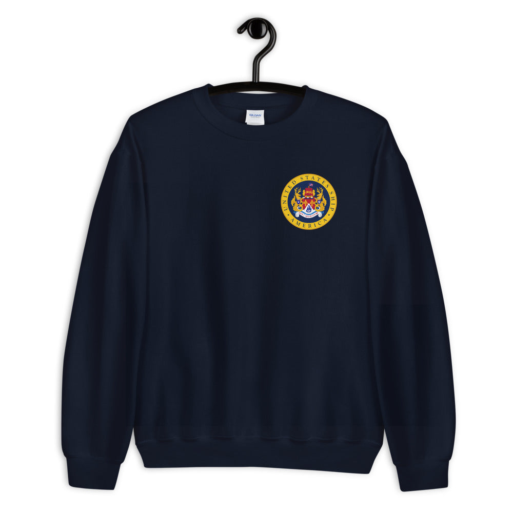USS America (CVA-66) 1972-73 Cruise Sweatshirt