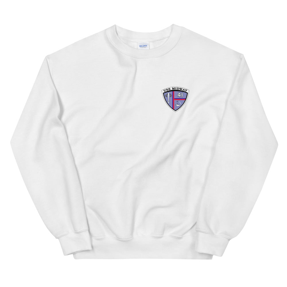 USS Midway (CVA/CV-41) Ship's Crest Sweatshirt